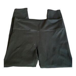 Fabletics Activewear Gym Black Capri Leggings Size Med Preowned #1015